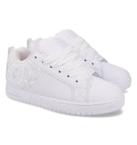 DC Shoes 'Court Graffik' Shoes - White/White