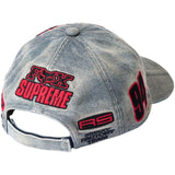 Supreme x Fox Racing 6-Panel Cap - Denim