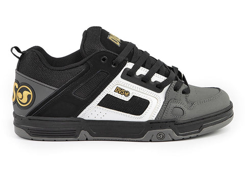 DVS 'Comanche' Shoes - Black/White/Charcoal