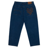 Loviah '1990 Spiderman' Baggy 5 Pocket Denim Pants - Indigo
