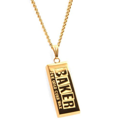 Baker 'Brand Logo' Gold Chain