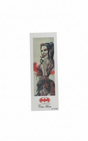 Color Bars x Batman 'Halrey Queen' Sticker - Red