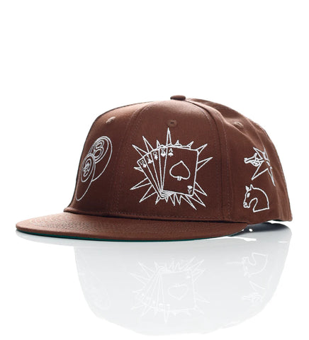Classic Grip 'Clip Art' Cap - Brown