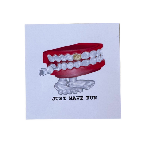 JHF Company 'Just Have Fun' Sticker - Red