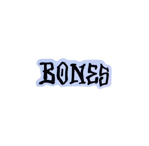 Bones 'OG Logo' Sticker - White