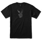 Color Bars X Playboy 'Black Widow' Tee - Black/White