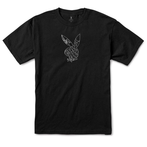 Color Bars X Playboy 'Black Widow' Tee - Black/White