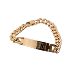 Baker 'Brand Logo' Bracelet Gold