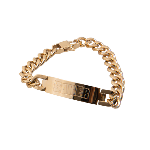 Baker 'Brand Logo' Bracelet Gold