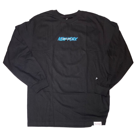Diamond Supply Co. 'New York' L/S Tee - Black