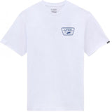 Vans 'Full Patch Back' Tee - White/True Blue
