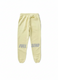 Full send 'Reflective Logo' Sweatpants - Yellow