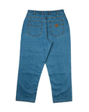 DGK 'Muni' Washed Baggy Jeans - Indigo