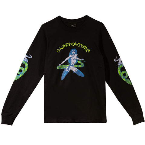 Gnarhunters 'Rachel' L/S Tee - Black