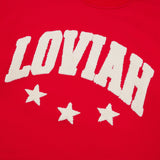 Loviah '3 Star' Crewneck - Red