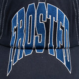 Frosted Skateboards 'Embroidery' Strapback Cap - Navy/Beige