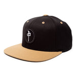 Red Dragon 'Chung Patch' Snapback Cap - Black/Khaki
