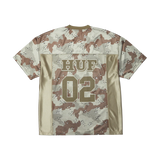 HUF Football Jersey - Brown Camo