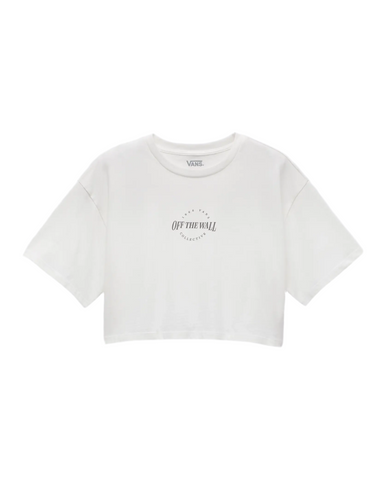 Vans 'Rylen Relaxed Crop' Tee - Marshmallow