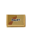 HUF '89 Logo' Wallet - Brown Camo