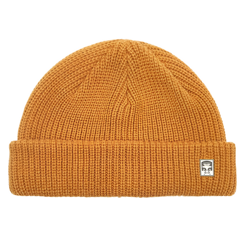 Obey 'Micro' Beanie - Satin Brass