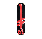 Deathwish 'Gang Logo' Skate Deck - Black/Red