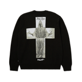 HUF 'Black Moses' Knit Sweater - Black
