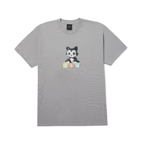 HUF 'Blocks' Tee - Lilac Chalk