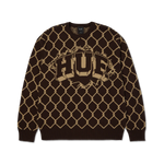 HUF 'Breakthrough' Crewneck Sweater - Bison