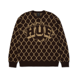 HUF 'Breakthrough' Crewneck Sweater - Bison