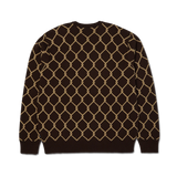 HUF 'Breakthrough' Crewneck Sweater - Bison