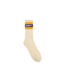 Obey 'Cooper II' Socks - Unbleached/Zinfandel