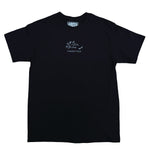 Frosted 'Classic Monday' Tee - Black/Grey