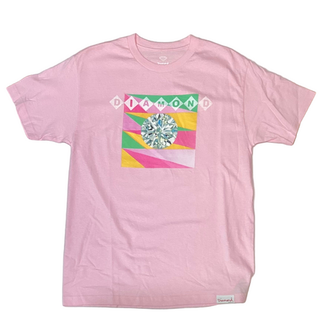 Diamond Supply Co. 'Diamond Logo' Tee - Pink