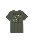 Dark Seas 'Small Mouth' Tee - Bronze Green