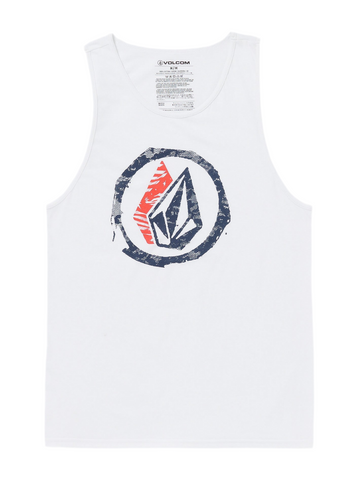 Volcom 'Fourther' Tank Top - White