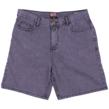 Frosted Skateboards 'Wavy Classic' Baggy Shorts - Faded Purple