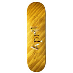 April Skateboards'OG Logo' Deck - Gold