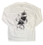 Diamond Supply Co. 'Eagle' L/S Tee - White