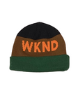WKND 'Collision' Beanie - Jade Brown