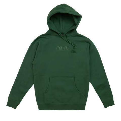Baker 'Brand Logo' Hoodie - Dark Green