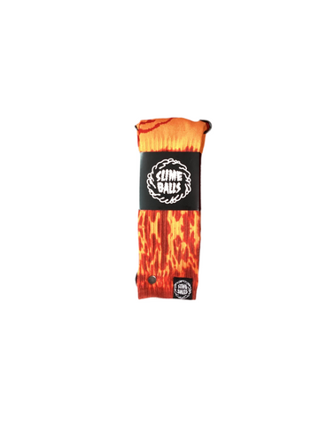 Slime Balls 'Flame' Socks