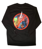 Diamond Supply Co. 'No Cops' L/S Tee - Black