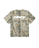 Obey 'Get Up' Heavyweight Tee - Leaf Camo