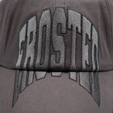 Frosted Skateboards 'Embroidery' Strapback Cap - Grey/Black