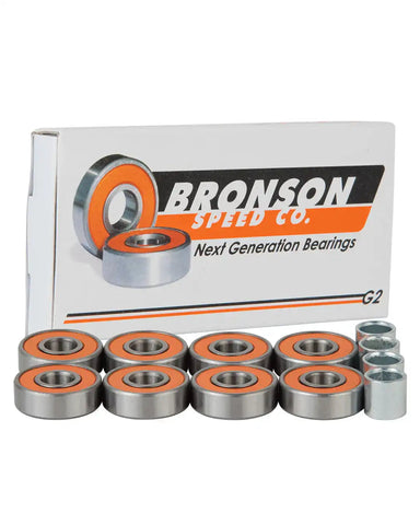 Bronson Speed Co. 'G2' Next Generation Bearings - Orange