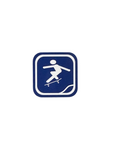 411VM 'Ollie' Sticker - Blue