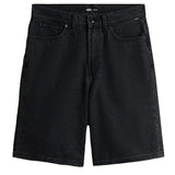 Vans 'Check-5 Baggy Denim' Shorts - Washed Black