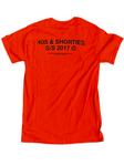 40’s & Shorties 'General Logo' Tee -  Orange