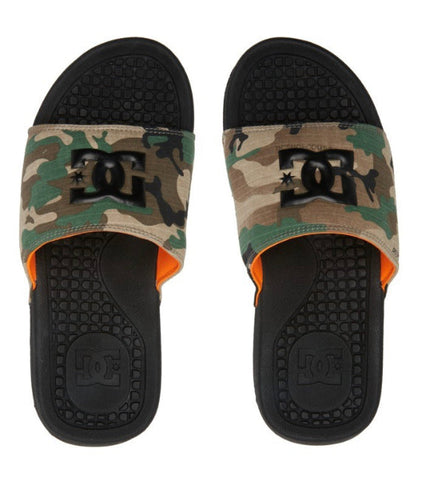 DC 'Bolsa' Slide - Black/Military Camo